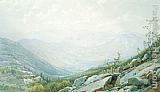 William Trost Richards The Mount Washington Range, from Mount Kearsarge painting
